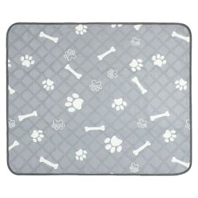 2Pcs Washable Pet Pee Pads For Puppy Kittens Dogs Cats Reusable Potty Mats Machine Washable Pet Training Pads Non-Slip Waterproof Absorbent Dog Crate (Option: 2PcsPetPeePads L)